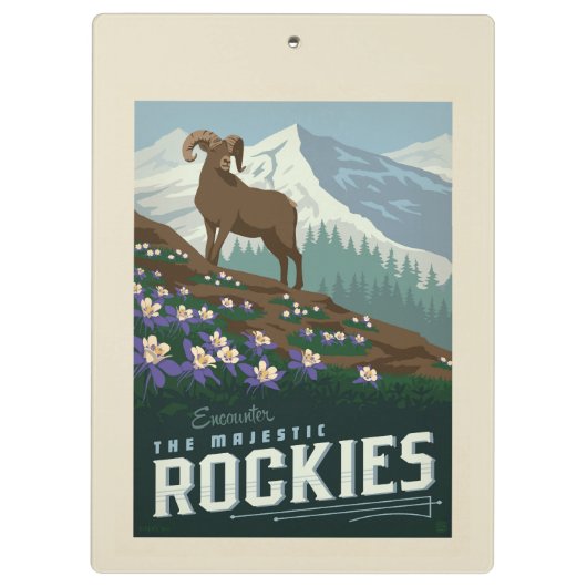 Macy's Flower Show | Rockies Klembord (Achterkant)