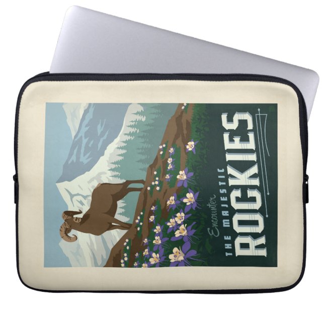 Macy's Flower Show | Rockies Laptop Sleeve (Voorkant)
