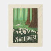 Macy's Flower Show | zuidoosten Fleece Deken (Voorkant)