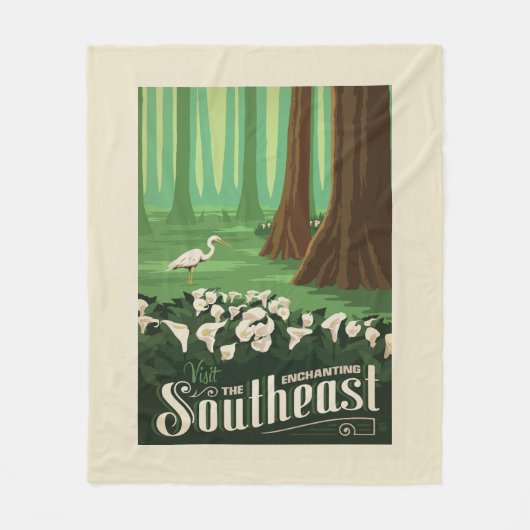 Macy's Flower Show | zuidoosten Fleece Deken (Voorkant)