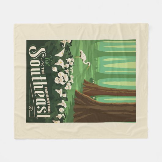 Macy's Flower Show | zuidoosten Fleece Deken (Voorkant (Horizontaal))