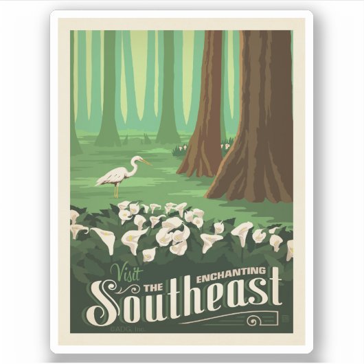 Macy's Flower Show | zuidoosten Sticker (Voorkant)