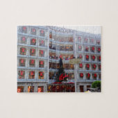 Macy's kerstboom & Wreaten Jigzaag Puzzle Legpuzzel (Horizontaal)