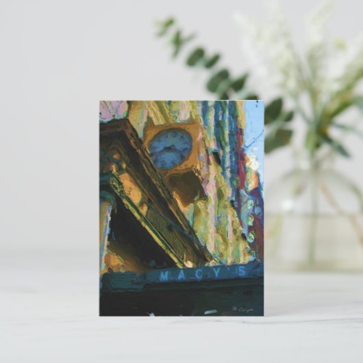 Macy's NYC Briefkaart (Staand voorkant)