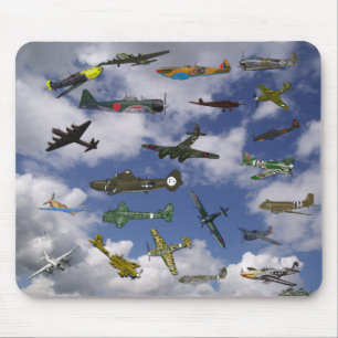 Mad About Planes Muismat