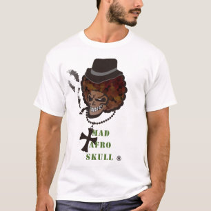 MAD AFRO SKULL T-SHIRT