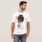 MAD AFRO SKULL T-SHIRT (Voorkant volledig)
