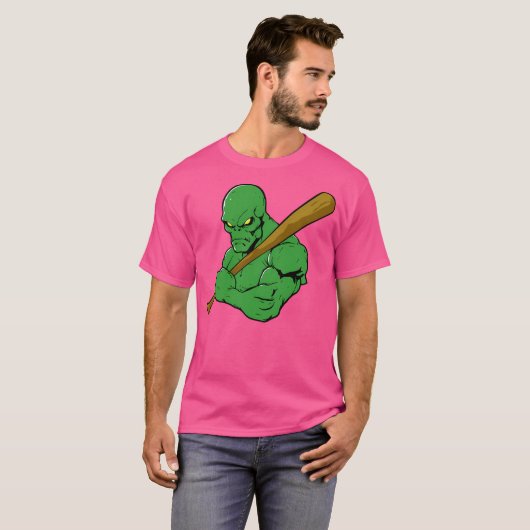 Mad Alien Baseball T-shirt (Voorkant volledig)