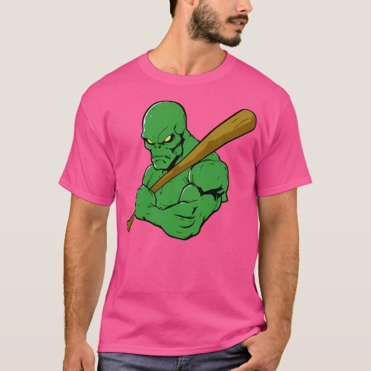 Mad Alien Baseball T-shirt (Voorkant)