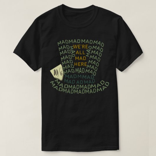 Mad als Hatter Essential T-Shirt (Design voorkant)