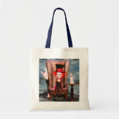 Mad als katter Designer Alice in Wonderland Bag Tote Bag (Voorkant)