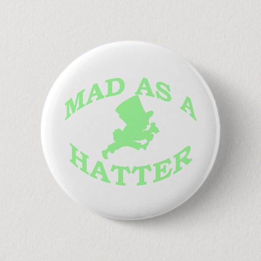Mad als katter ronde button 5,7 cm (Voorkant)