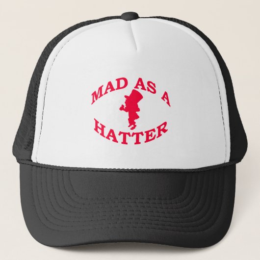 Mad als katter trucker pet (Voorkant)