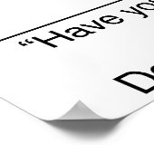 Mad als schelvis poster (Hoek)