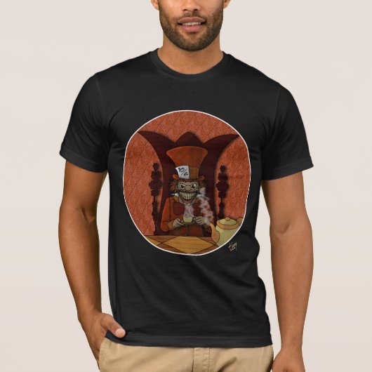 Mad als T-shirt voor Hatter (Voorkant)