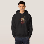 Mad Angry Chihuahua Hoodie (Voorkant volledig)