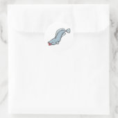 Mad Arapaima zoetwatervis Ronde Sticker (Tas)