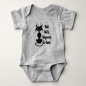 Mad, Bad & Dangerous to Know, Black Cat Romper (Voorkant)