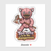 🐻💢 "Mad Bear Energy" Sticker 🎯🔥 (Vel)