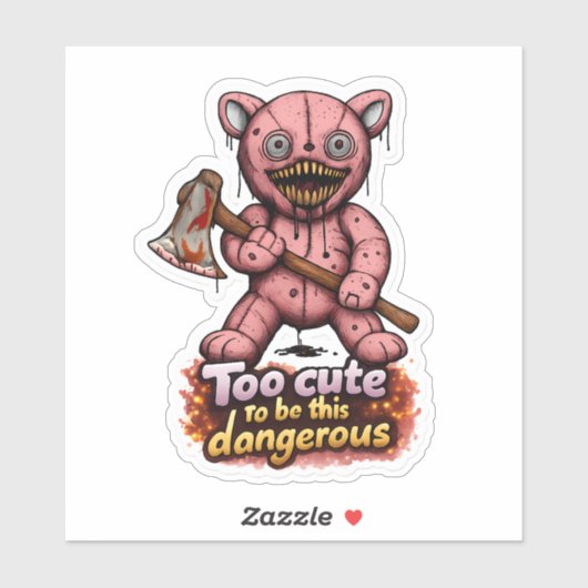 🐻💢 "Mad Bear Energy" Sticker 🎯🔥 (Vel)