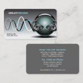 Mad Beats - DJ Visitekaartjes (Voorkant / Achterkant)