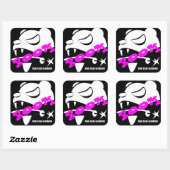 Mad Beer Vierkante Sticker (Vel)