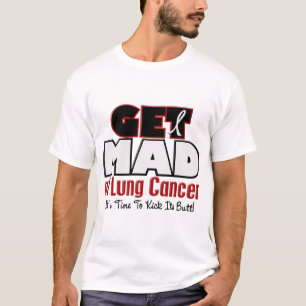 Mad bij Lung Cancer ophalen T-shirt