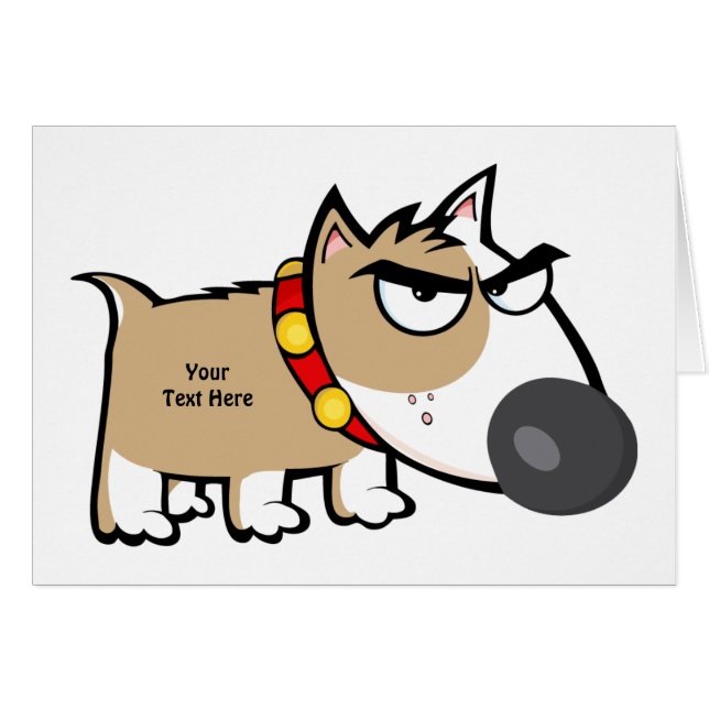 Mad Brown Dog (aanpasbaar) (Voorkant Horizontaal)
