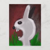 Mad Bunny Briefkaart (Voorkant)