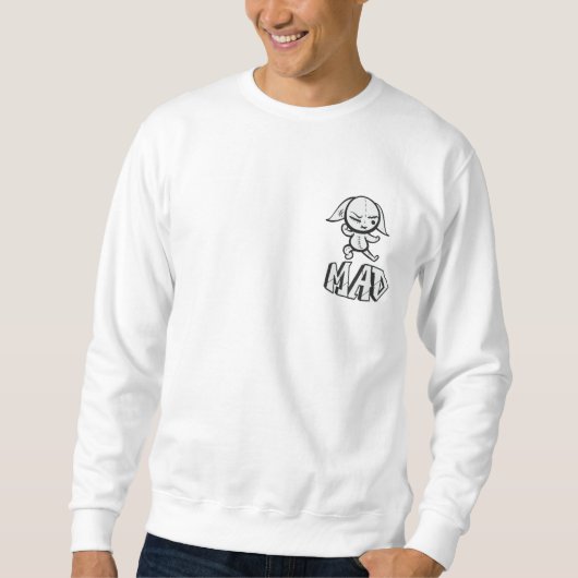Mad Bunny Humor Sweatshirt (Voorkant)