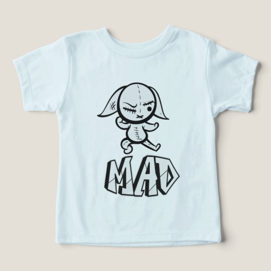 Mad Bunny Humor T-shirt (Design voorkant)