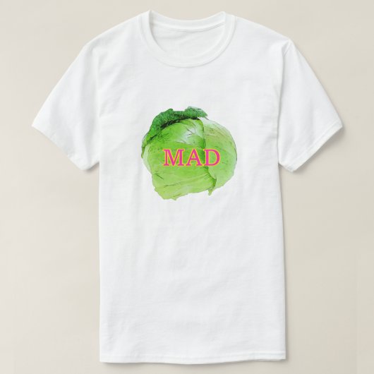 Mad Cabbage T-shirt (Design voorkant)