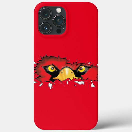 "Mad Cardinal" Case-Mate iPhone Case (Achterkant)