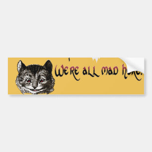 Mad Cat Bumpersticker