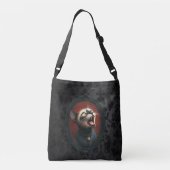 Mad Cat Cross-Body Bag Crossbody Tas (Achterkant)
