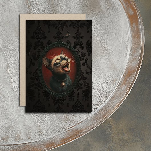 Mad Cat Holiday Kaart