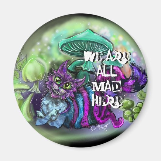 Mad Cat Magneet (Voorkant)