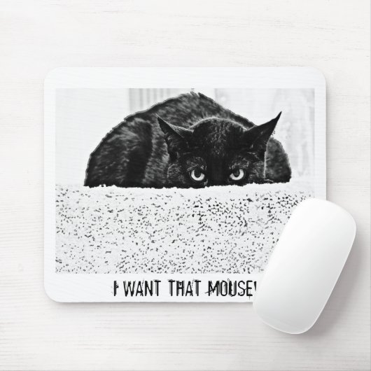 Mad Cat Mousepad Muismat (Met muis)