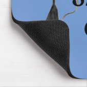 Mad Cat Muismat door Sommer Hamilton (Hoek)