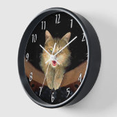 Mad Cat Painting - Cute Original Cat Art (Hoek)