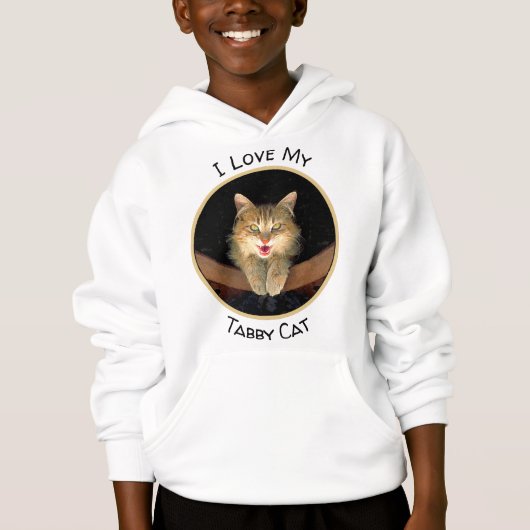 Mad Cat Painting - Cute Original Cat Art (Voorkant)