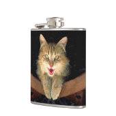 Mad Cat Painting - Cute Original Cat Art Heupfles (Links)