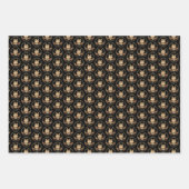 Mad Cat Painting - Cute Original Cat Art Inpakpapier Vel (Voorkant 3)