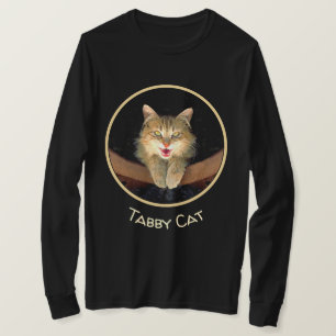 Mad Cat Painting - Cute Original Cat Art T-shirt