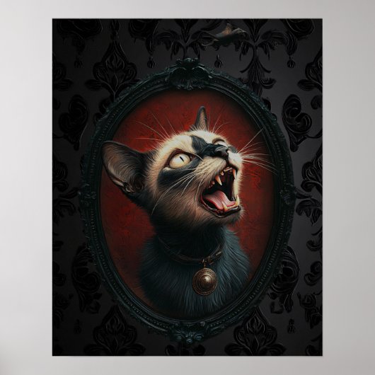 Mad Cat Poster (Voorkant)