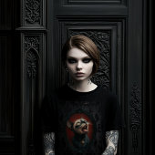 Mad Cat T-shirt voor dames