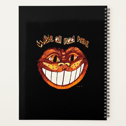 Mad Cat van Aleta Planner (Achterkant)