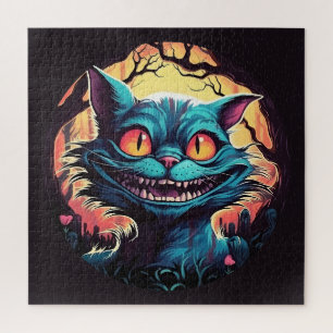 Mad Cheshire Cat Alice in Wonderland Legpuzzel