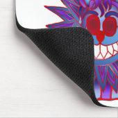 Mad Cheshire Cat Fire Muismat (Hoek)