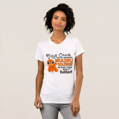 Mad Chick 2 Father Multiple Sclerosis MS T-shirt (Voorkant volledig)